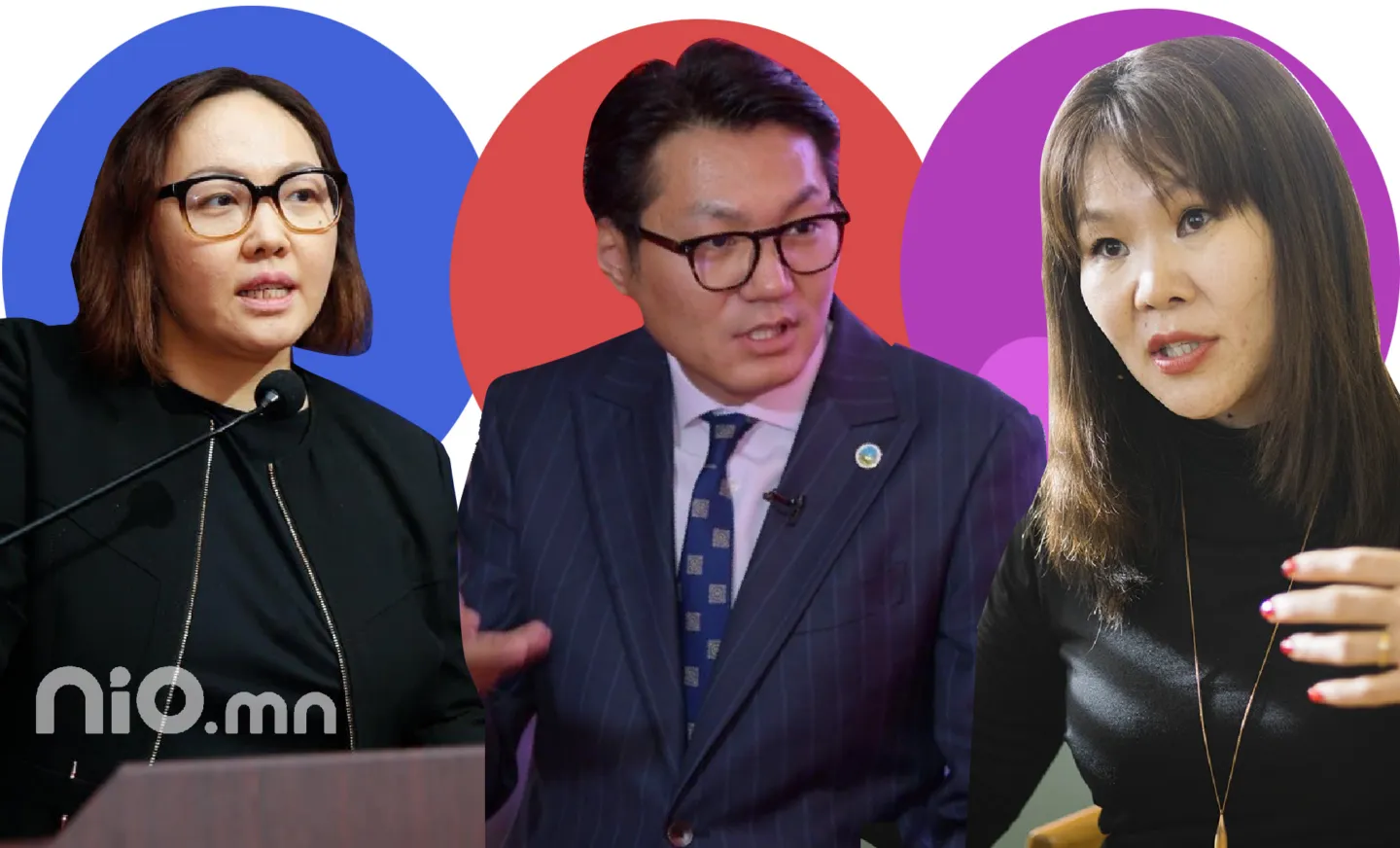 МАН-ын Байгуулалтын газрын дарга Б.Пүрэвдагва, Ардчилсан Эмэгтэйчүүдийн холбооны Ерөнхийлөгч Б.Жаргалан, ХҮН намын УЗ-ийн гишүүн Б.Мөнхсоёл