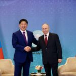 Монгол Улсын Ерөнхийлөгч У.Хүрэлсүх ОХУ-ын Ерөнхийлөгч В.В.Путинтай уулзлаа